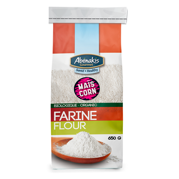 Farine de maïs biologique