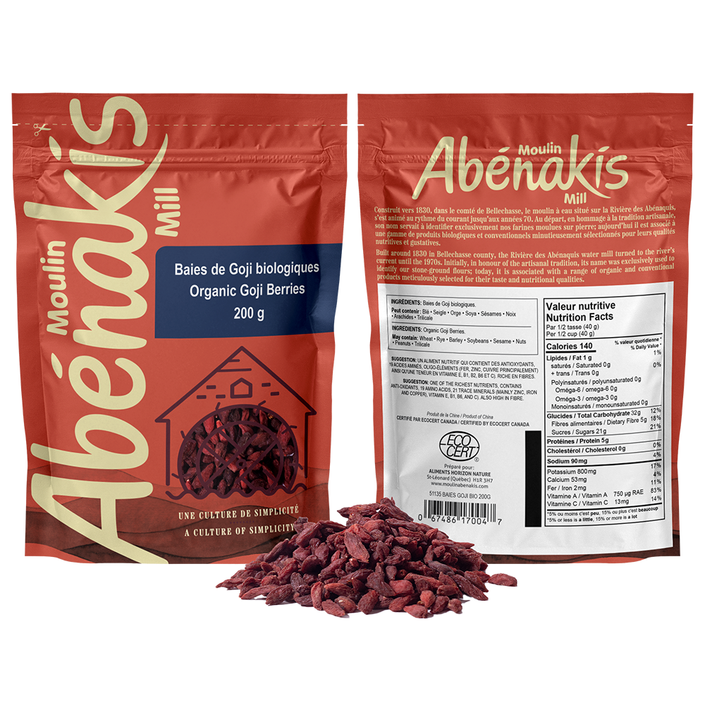Baies de Goji biologiques Baies de Goji biologiques