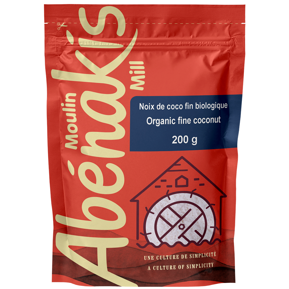 Noix de coco fine biologique Noix de coco fine 100% biologique - Moulin Abénakis