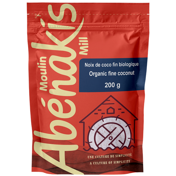Noix de coco fine 100% biologique - Moulin Abénakis