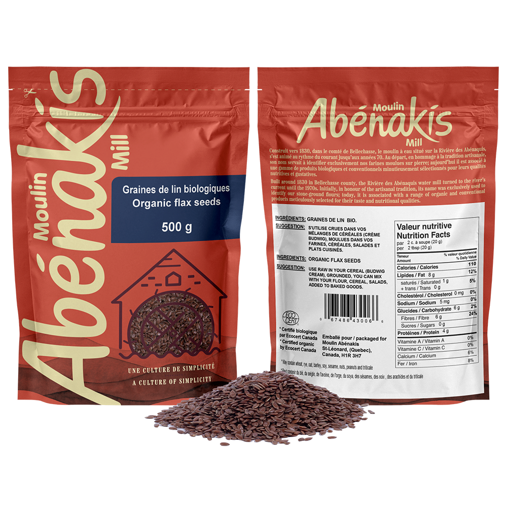 Organic Brown Flax Seeds Organic Brown Flax Seeds