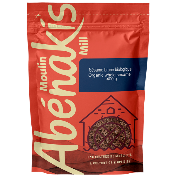 Organic Whole Brown Sesame Seeds