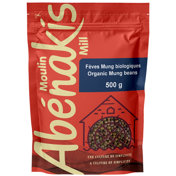 Fèves Mung 100% biologiques - Moulin Abénakis