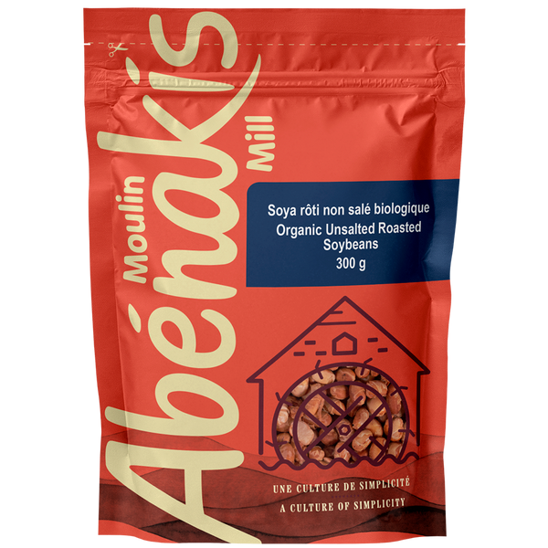 Unsalted Roasted Organic Soybeans
