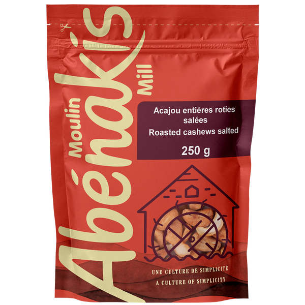 Acajous entières rôties salées