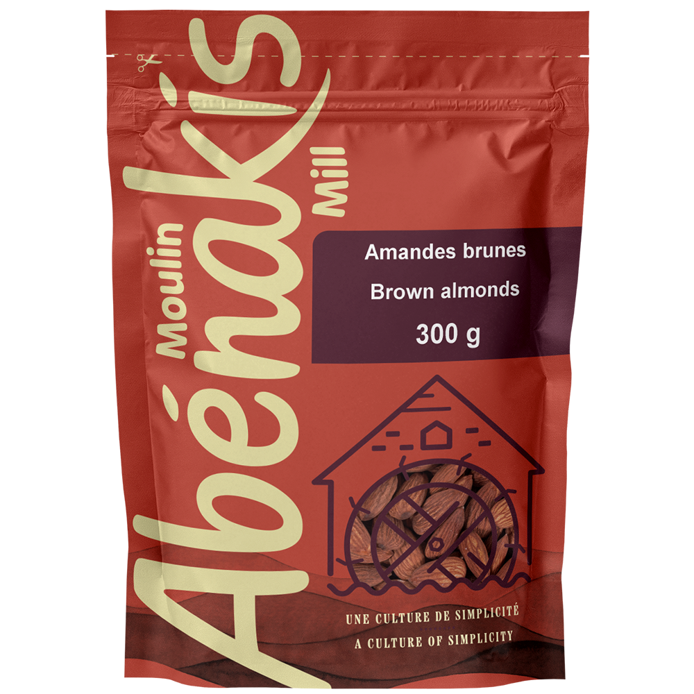 Amandes entières brunes Amandes entières brunes