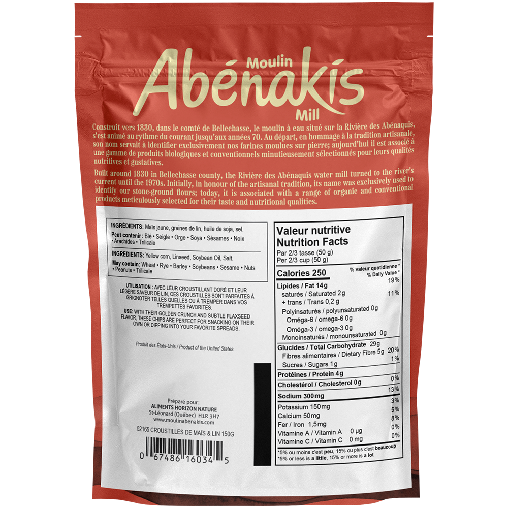Corn & Flax Chips Corn & Flax Chips