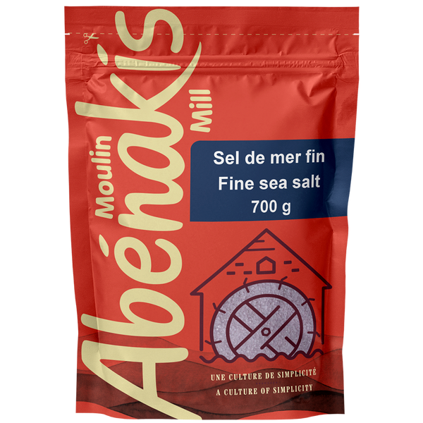 Sel de mer gros blanc - Moulin Abénakis