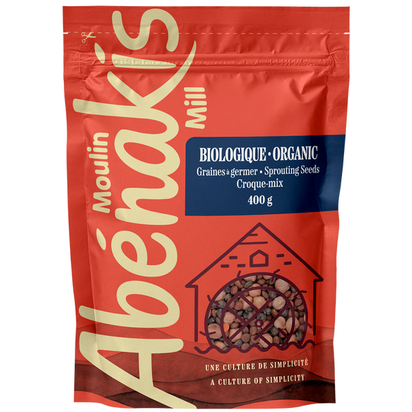 Organic Legume Seeds - Croque-Mix Blend