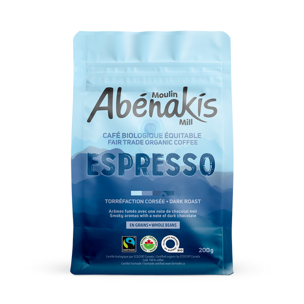 Café en grains corsé Espresso, biologique et équitable