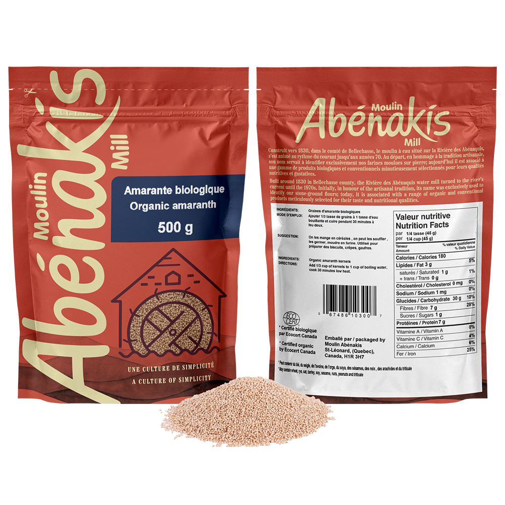 Amarante biologique en grains