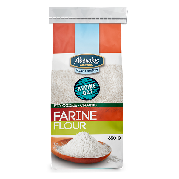Farine d'avoine biologique