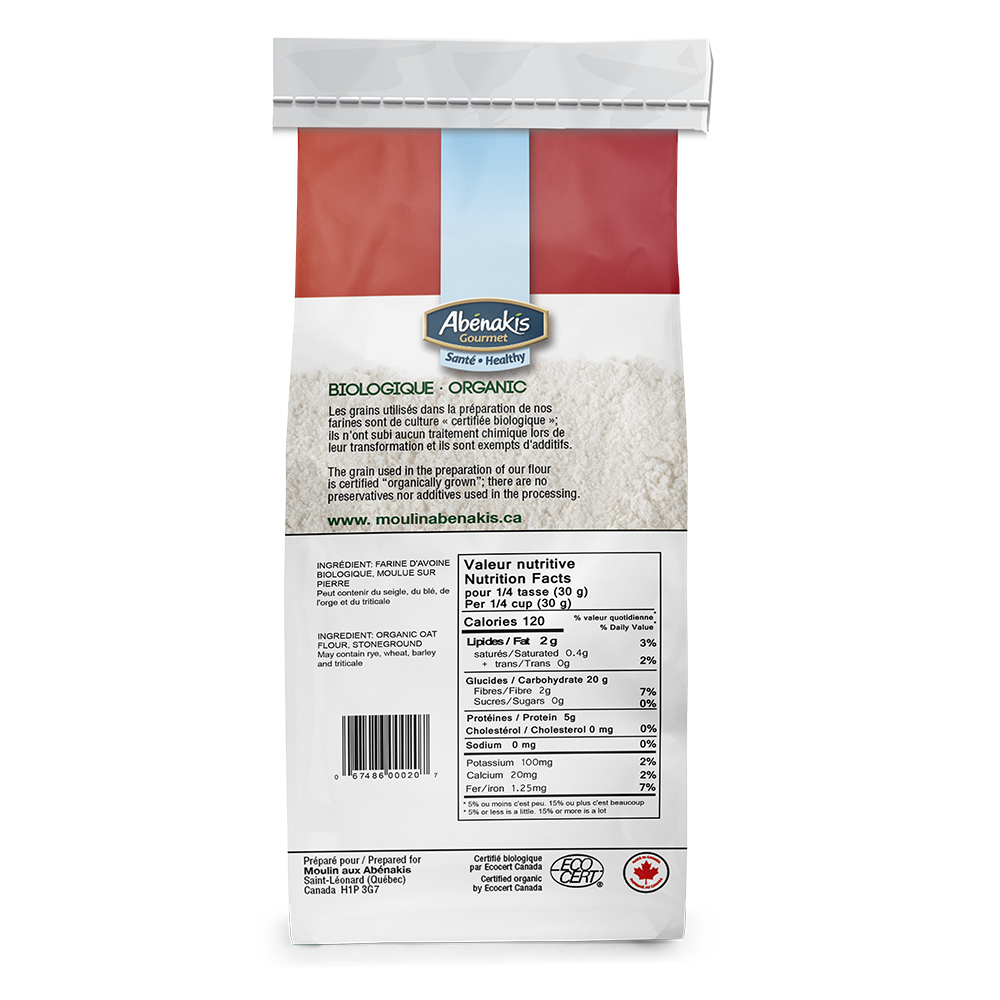 Organic Oat Flour