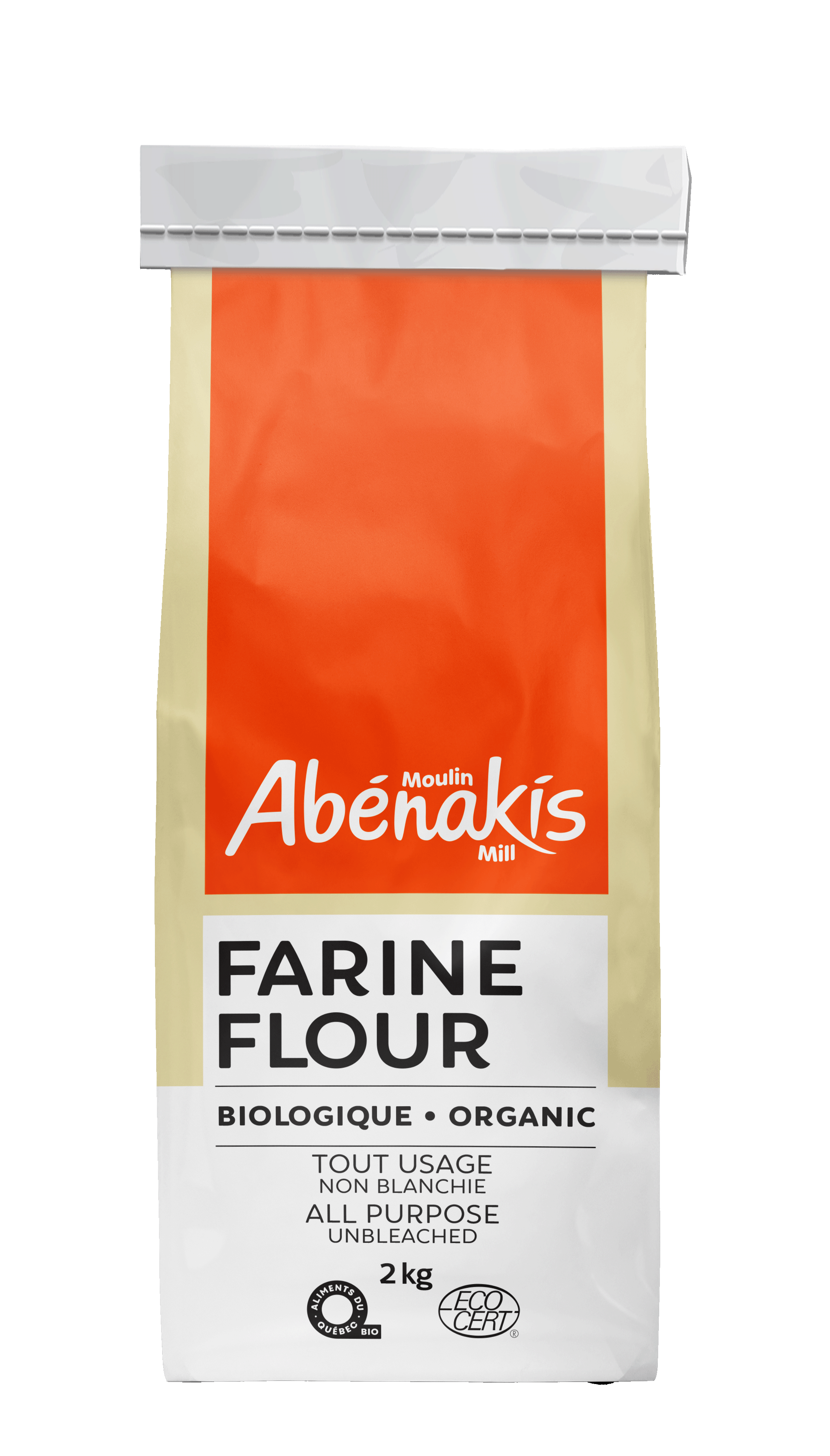 Farine de blé entier à pain biologique