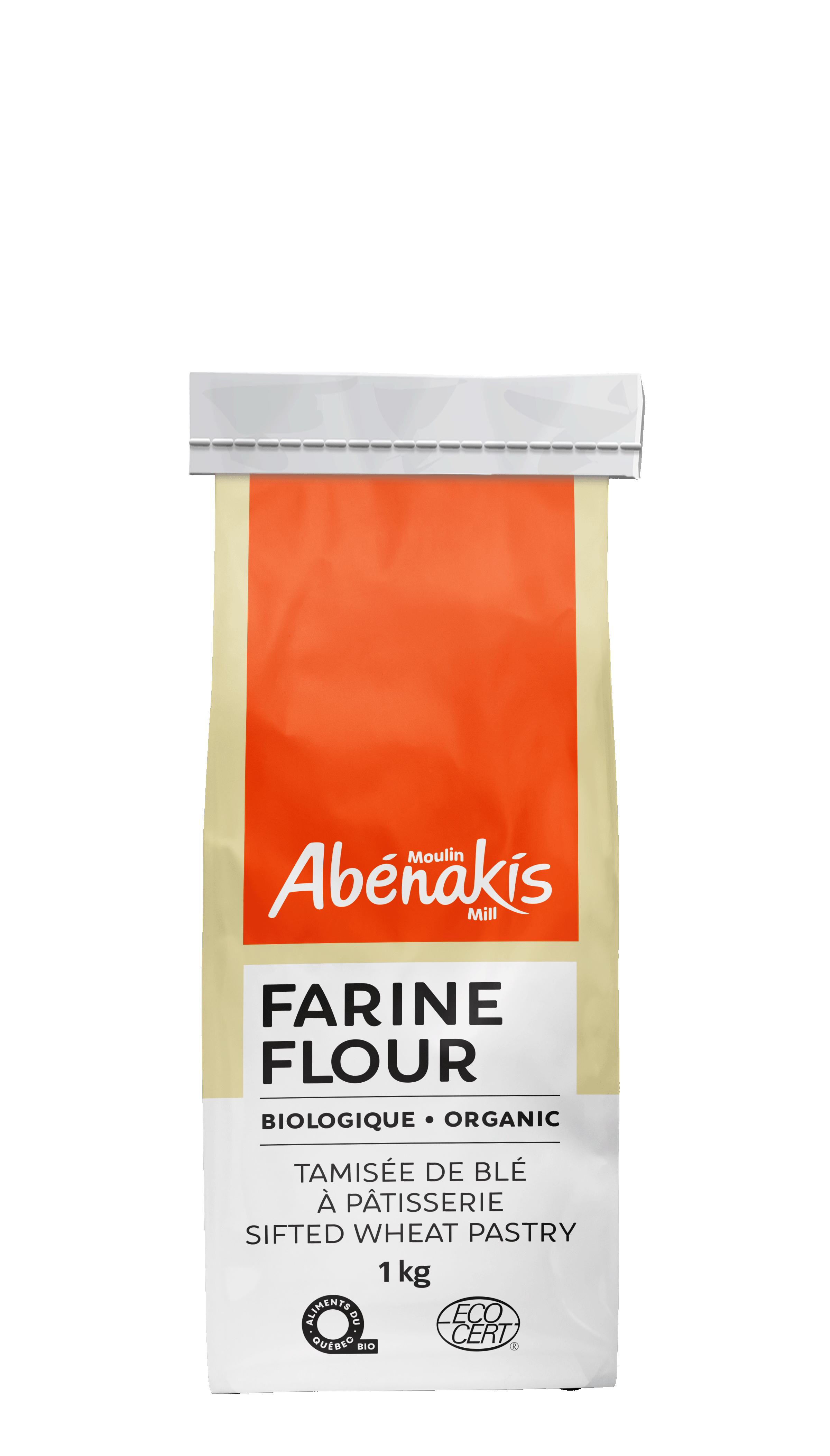 Farine de blé à pâtisserietamisée biologique