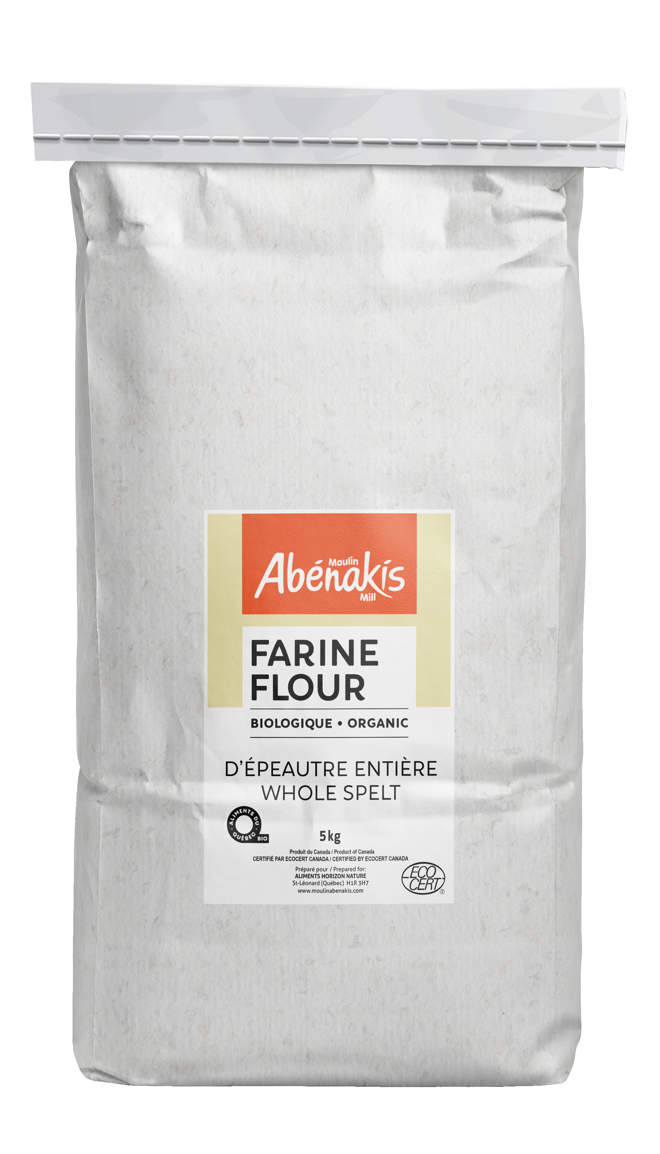 Farine d'épeautre entière biologique