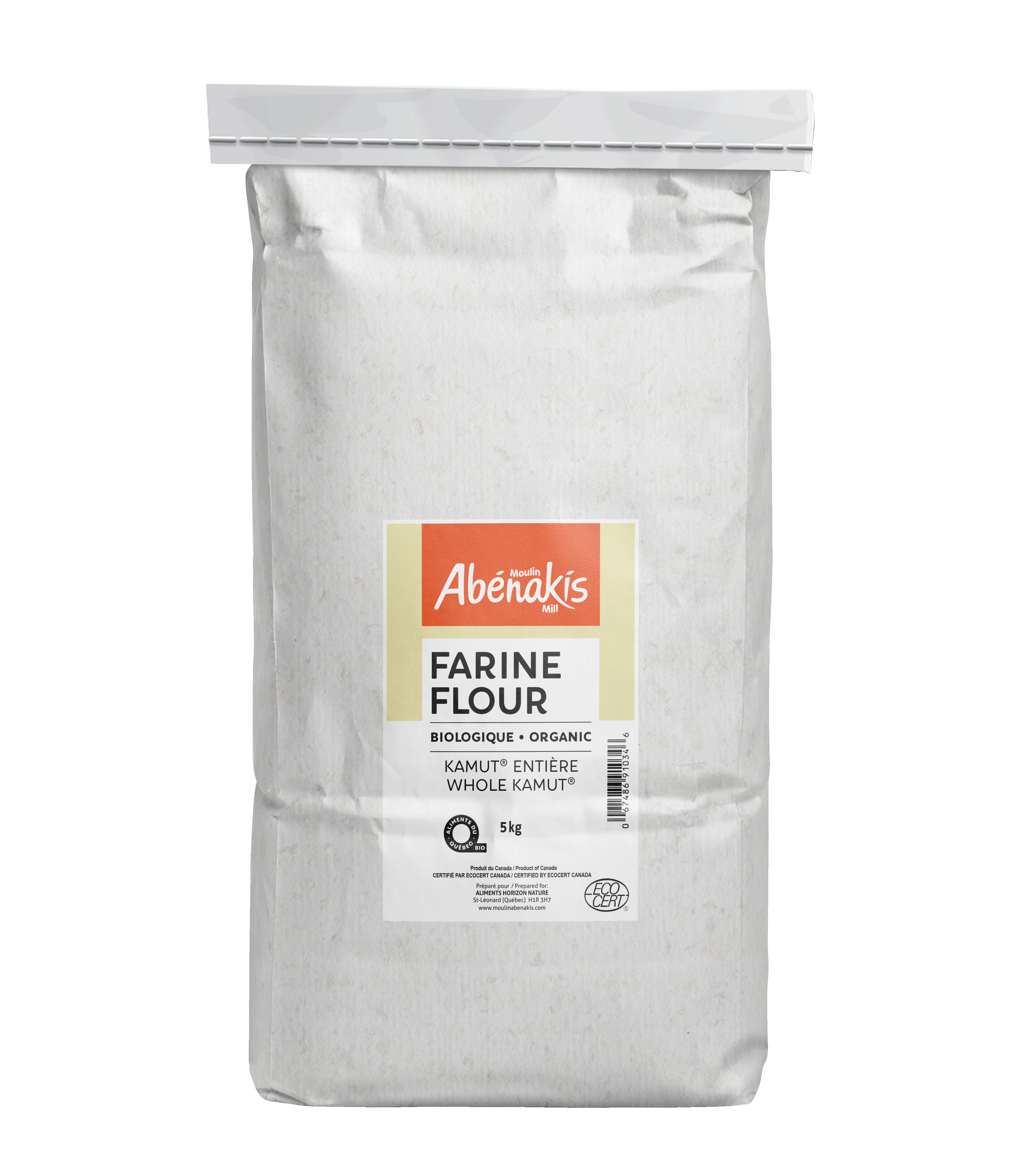 Farine de blé entière de la marque KAMUT® biologique