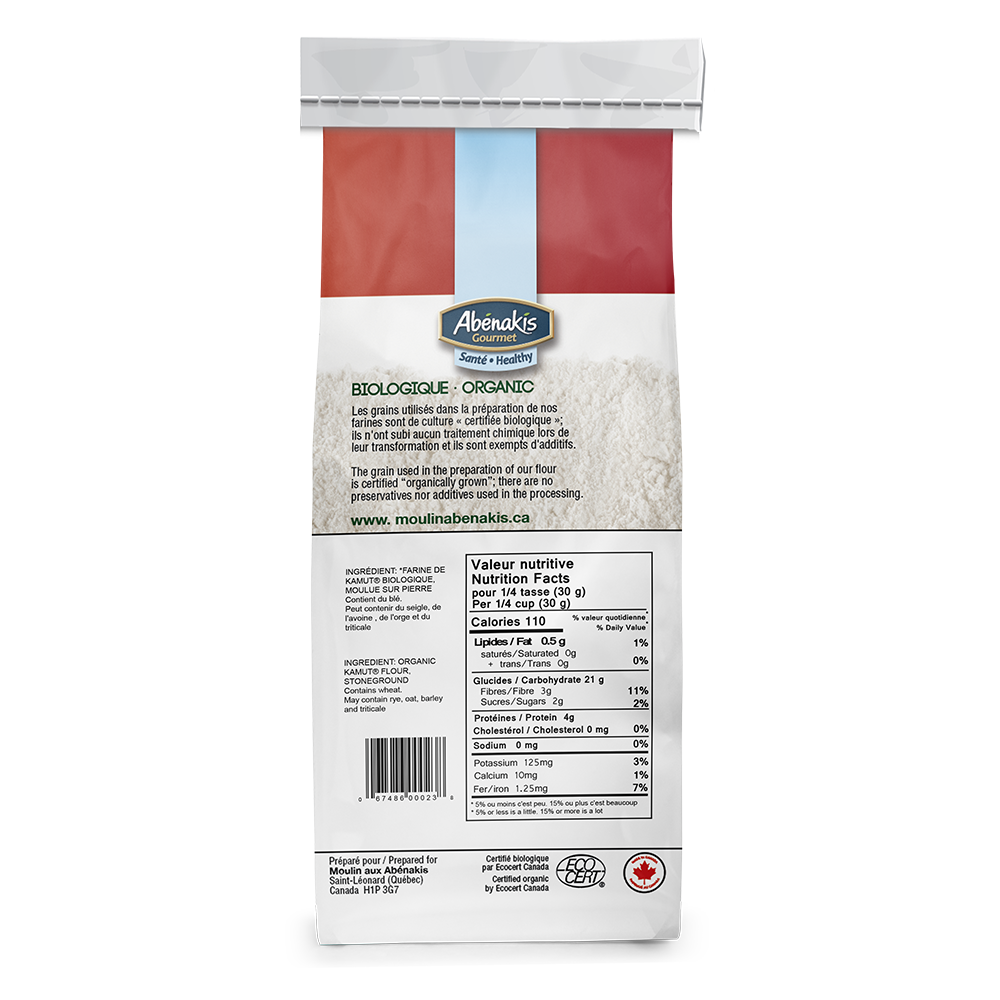 Organic Whole Kamut Flour