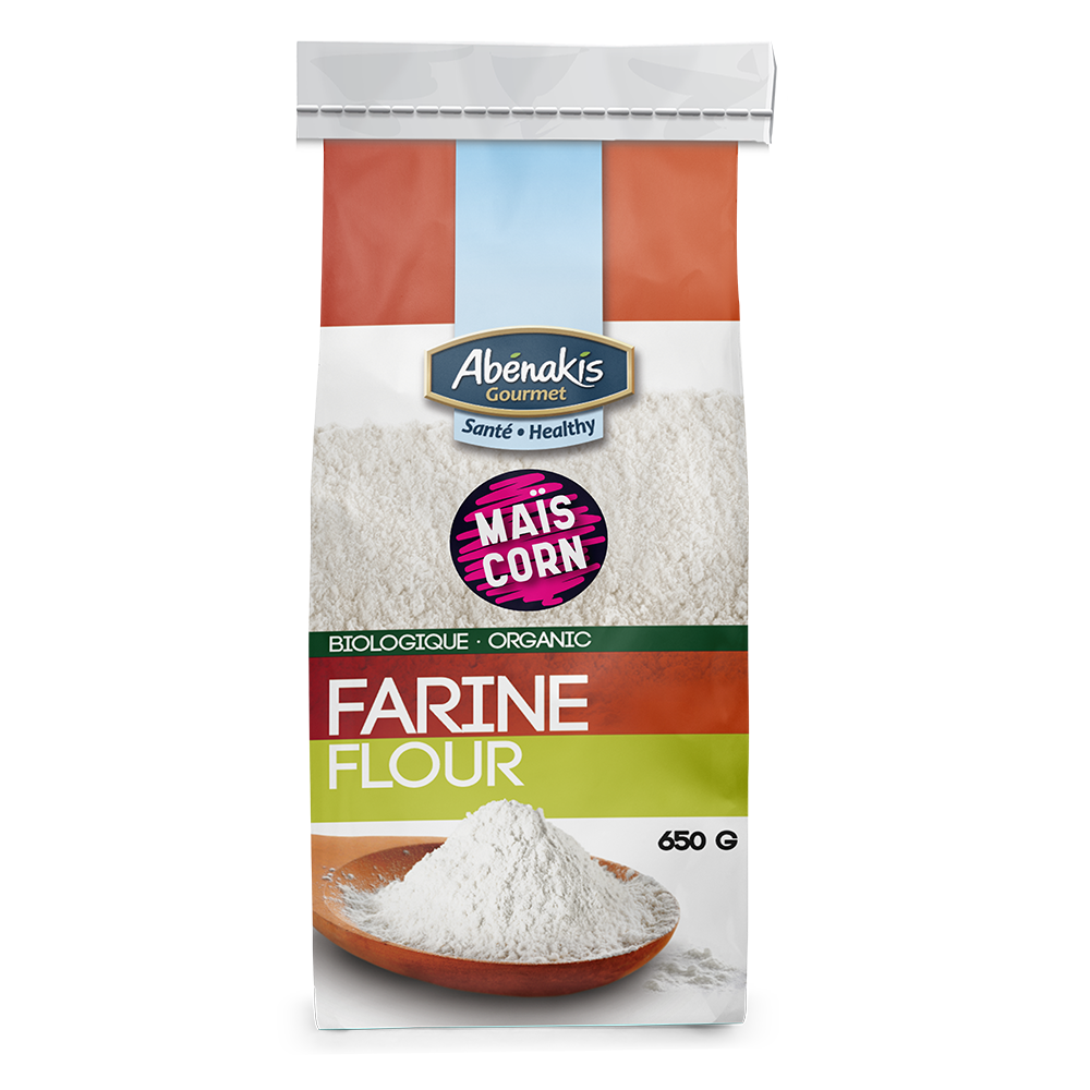 Farine de maïs biologique