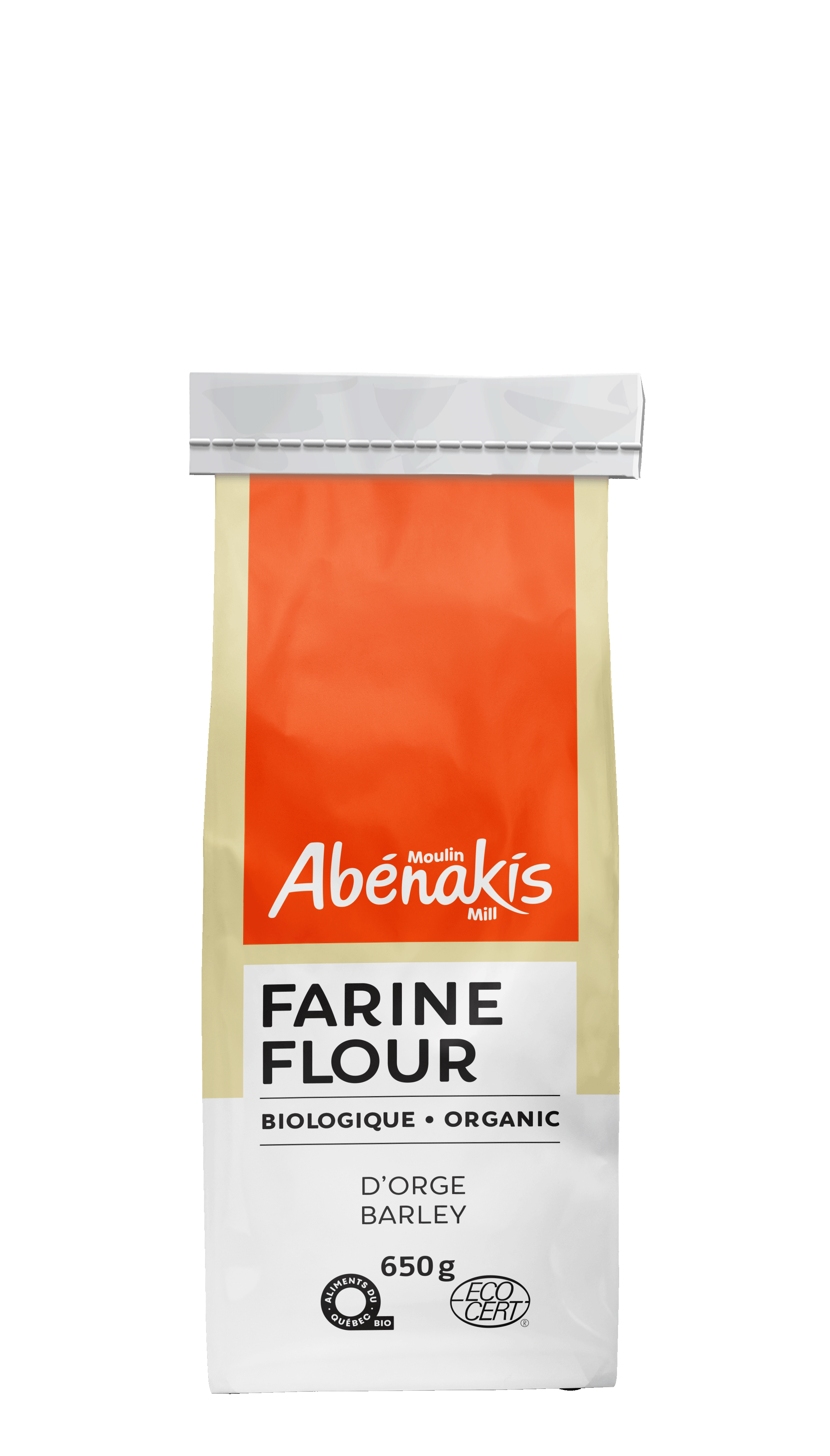 Farine d'orge biologique