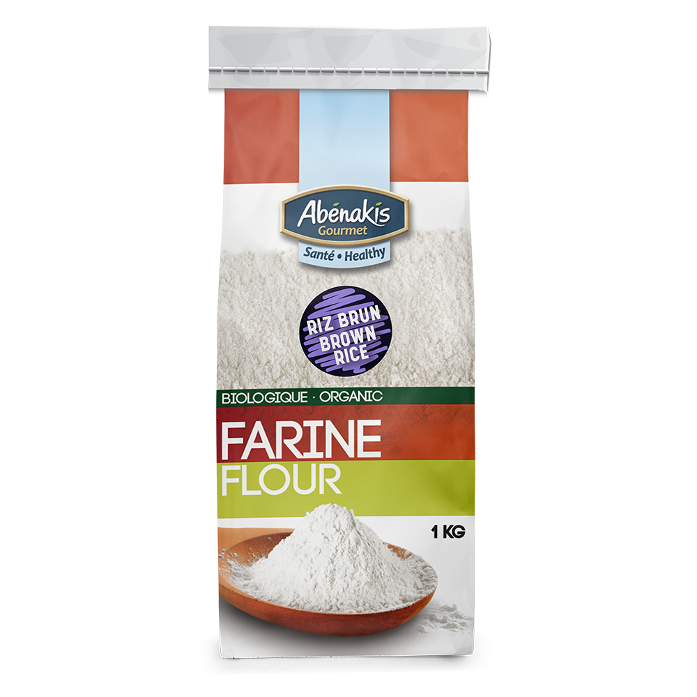 Farine de riz brun biologique