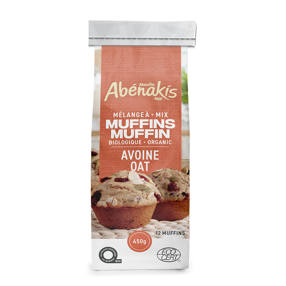 Organic Oat Bran Muffin Mix