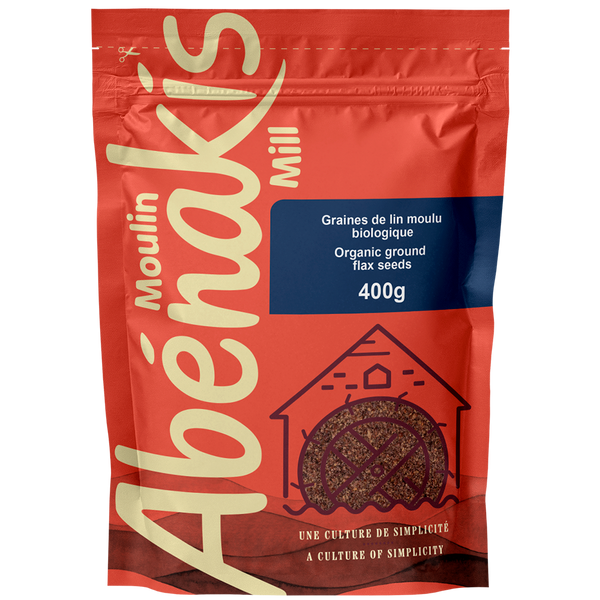 Graines de lin moulu biologique