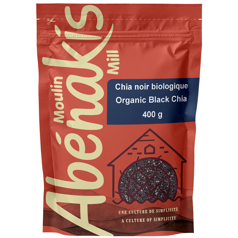 Graines de chia noir biologique