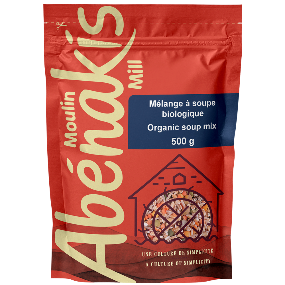 Mélange à soupe 100% biologique - Moulin Abénakis