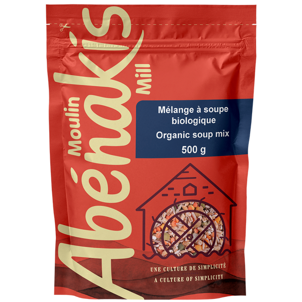 Mélange à soupe 100% biologique - Moulin Abénakis
