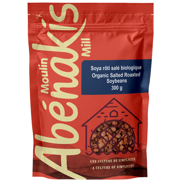 Soya rôti salé biologique