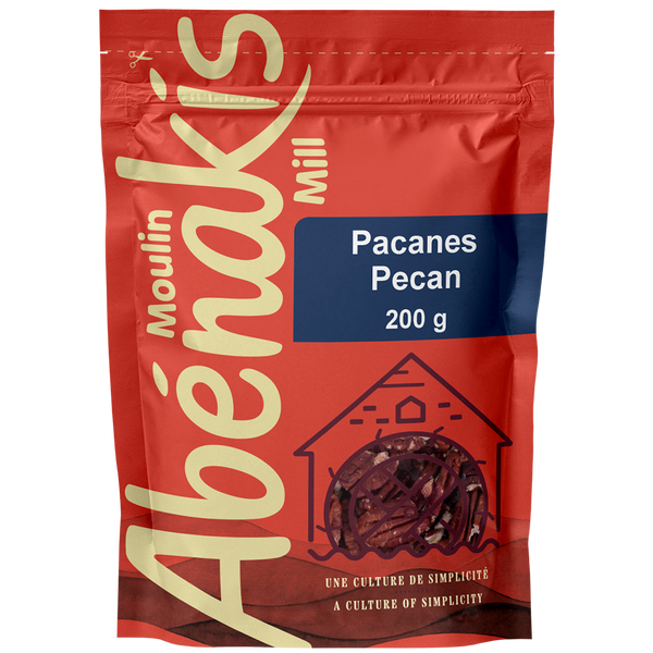 Pacanes écalées en demies - Moulin Abénakis