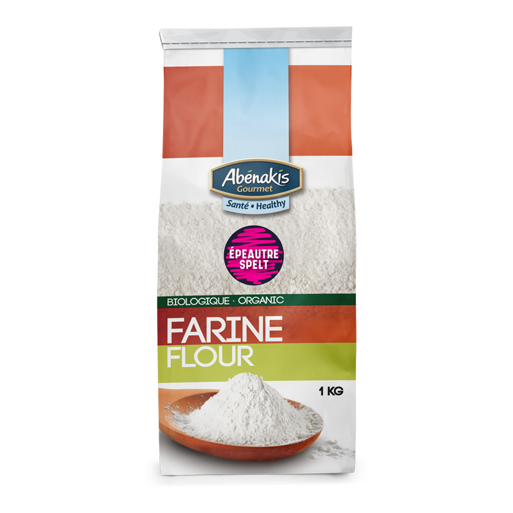 Farine d'épeautre entière 100% biologique - Moulin Abénakis