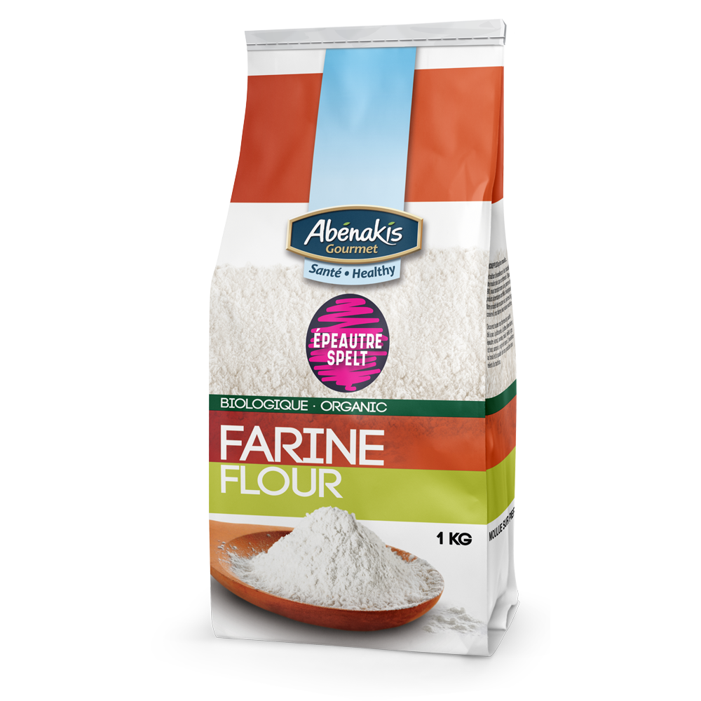 Farine d'épeautre entière 100% biologique - Moulin Abénakis