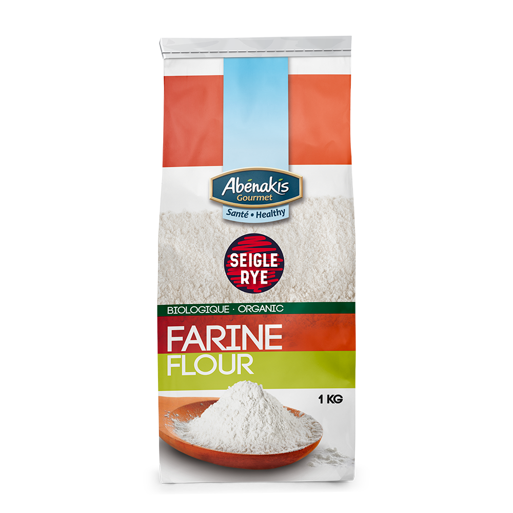 Farine de seigle 100% biologique - Moulin Abénakis