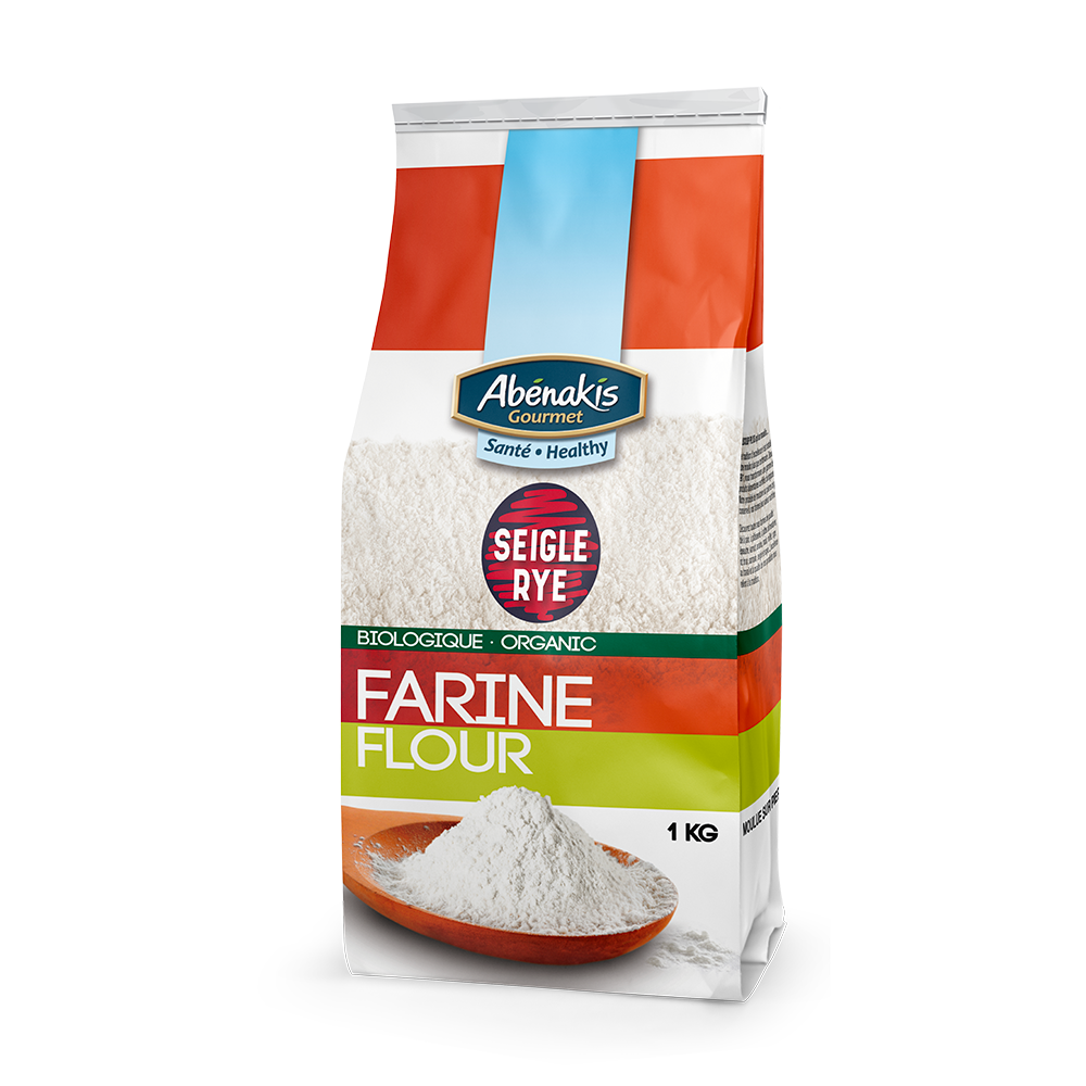 Farine de seigle 100% biologique - Moulin Abénakis