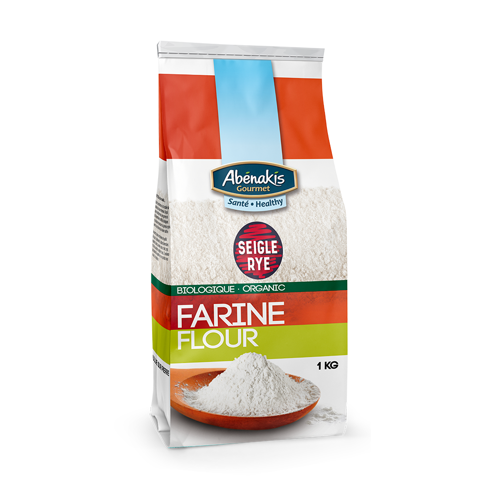 Farine de seigle 100% biologique - Moulin Abénakis