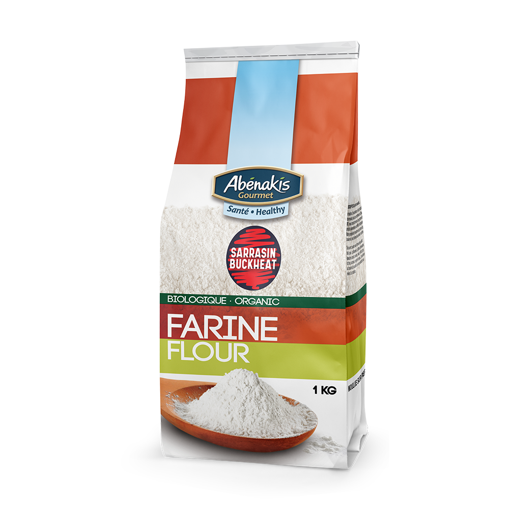 Farine de sarrasin 100% biologique - Moulin Abénakis