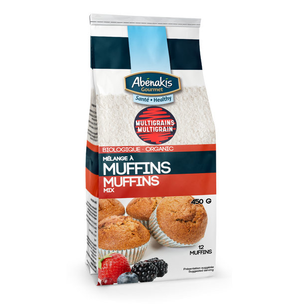 Mélange à muffins multigrain biologique