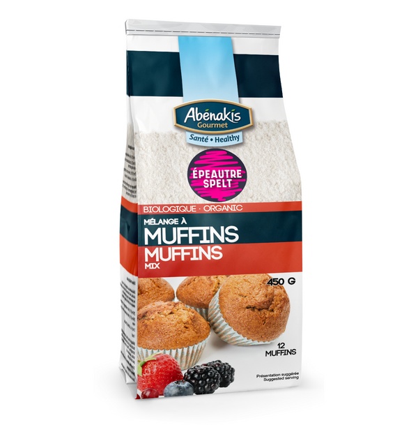 Mélange à muffins au son d'avoine biologique